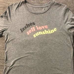 Eye lash shirt - dear lash love